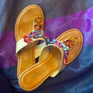 Talitha Floral Sandals